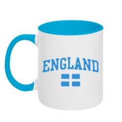 Чашка двухцветная 320ml England - PrintSalon