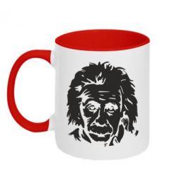 Чашка двокольорова Енштейн