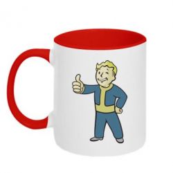 Чашка двухцветная 320ml Fallout Boy - PrintSalon