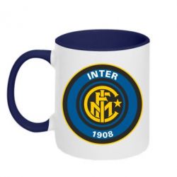 Чашка двухцветная 320ml FC Inter - PrintSalon