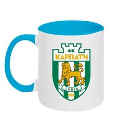 Чашка двокольорова ФК Карпати Львів - PrintSalon