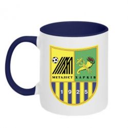 Чашка двухцветная 320ml ФК Металлист Харьков - PrintSalon