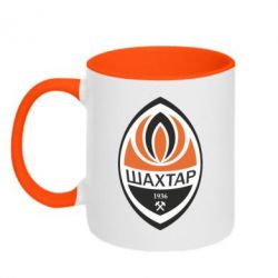 Чашка двокольорова ФК Шахтар