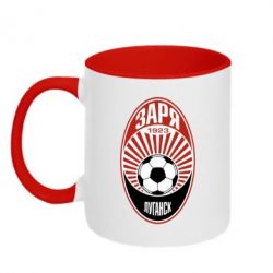 Чашка двухцветная 320ml ФК Заря Луганск