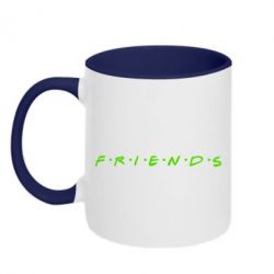 Чашка двухцветная 320ml Friends (Друзья) - PrintSalon