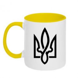 Чашка двокольорова Герб 2 - PrintSalon