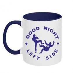 Чашка двухцветная 320ml Good Night - PrintSalon