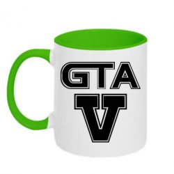 Чашка двокольорова GTA 5 - PrintSalon