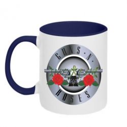 Чашка двокольорова Guns n' Roses