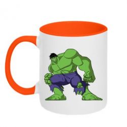 Чашка двокольорова Халк - PrintSalon