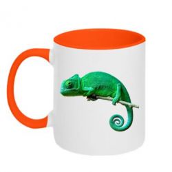 Чашка двухцветная 320ml Хамелеон - PrintSalon