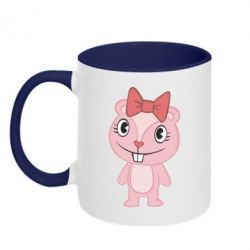 Чашка двокольорова happy tree friends хихикає - PrintSalon