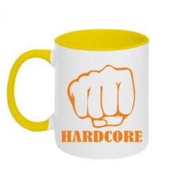 Чашка двокольорова hardcore