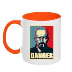 Чашка двокольорова Heisenberg Danger