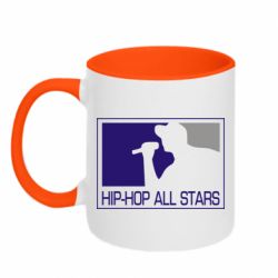 Чашка двокольорова Hip-hop all stars