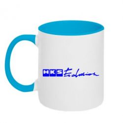 Чашка двокольорова HKS logo-PrintSalon Чашка двокольорова HKS logo