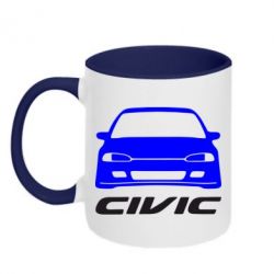 Чашка двокольорова Honda Civic