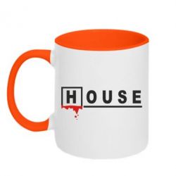 Чашка двокольорова House - PrintSalon