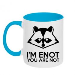 Чашка двокольорова I'm ENOT