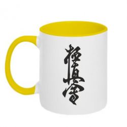 Чашка двухцветная 320ml Иероглиф - PrintSalon