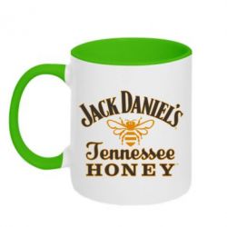 Чашка двухцветная 320ml Jack Daniel's Tennessee Honey - PrintSalon