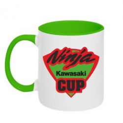 Чашка двокольорова Kawasaki Ninja Cup