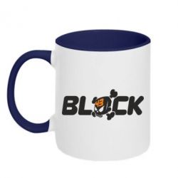 Чашка двокольорова Ken Block 43-PrintSalon Чашка двокольорова Ken Block 43