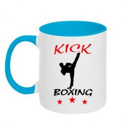 Чашка двокольорова Kickboxing Fight - PrintSalon