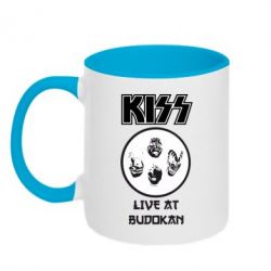 Чашка двокольорова Kiss