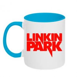 Чашка двухцветная 320ml Линкин Парк - PrintSalon