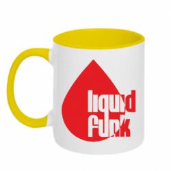 Чашка двокольорова Liquid funk