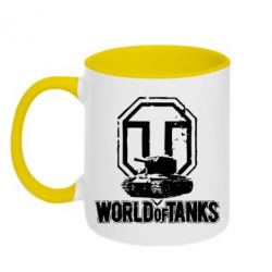 Чашка двокольорова Логотип World Of Tanks - PrintSalon