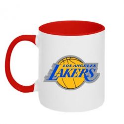 Чашка двухцветная 320ml Los Angeles Lakers - PrintSalon