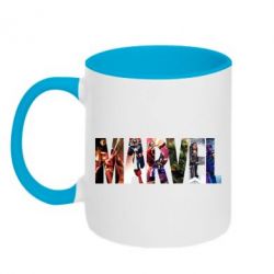 Чашка двухцветная 320ml Marvel Avengers - PrintSalon