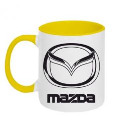 Чашка двокольорова Mazda Small-PrintSalon Чашка двокольорова Mazda Small