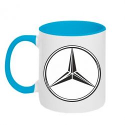 Чашка двокольорова Mercedes