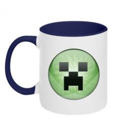 Чашка двухцветная 320ml Minecraft Ball