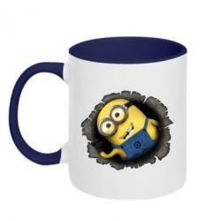 Чашка двухцветная 320ml Миньон - PrintSalon