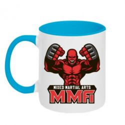 Чашка двухцветная 320ml MMA Fighter 2 - PrintSalon