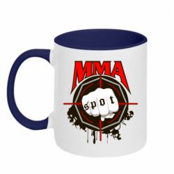 Чашка двухцветная 320ml MMA Spot - PrintSalon