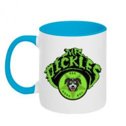 Чашка двухцветная 320ml Mr. Pickles - PrintSalon