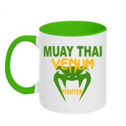 Чашка двухцветная 320ml Muay Thai Venum Fighter - PrintSalon
