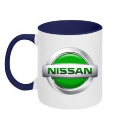 Чашка двокольорова Nissan Green-PrintSalon Чашка двокольорова Nissan Green