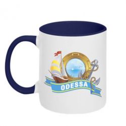 Чашка двухцветная 320ml Одесса-PrintSalon Чашка двухцветная 320ml Одесса
