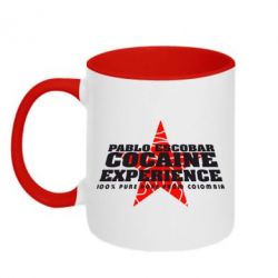 Чашка двокольорова Pablo Escobar