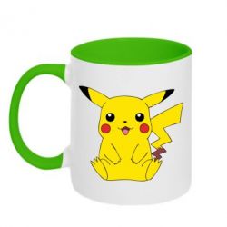 Чашка двокольорова Pika