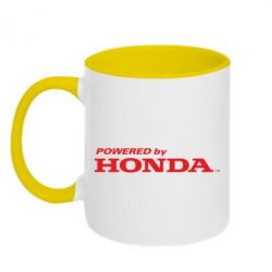 Чашка двокольорова Powered by HONDA