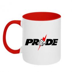 Чашка двухцветная 320ml Pride - PrintSalon