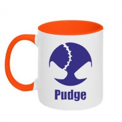 Чашка двухцветная 320ml Pudge - PrintSalon