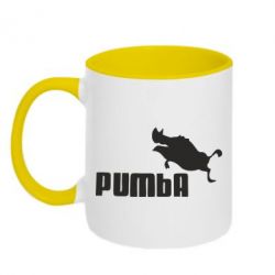 Чашка двокольорова Pumba - PrintSalon